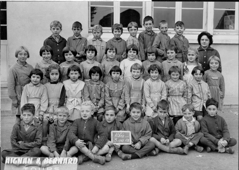 école primaire année 62-63